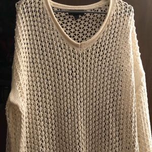 Ivory cover-up cardigan